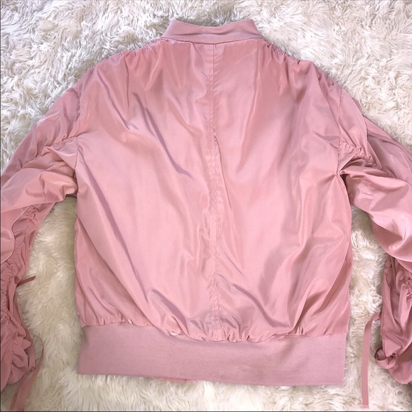 STORETS Satin Bomber Jacket - Picture 6 of 7